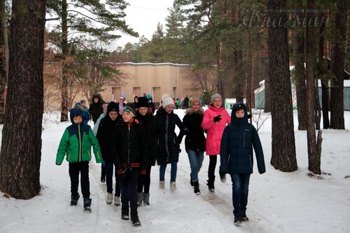 Делегация отряда на осенних каникулах в ДОЛ Буревестник